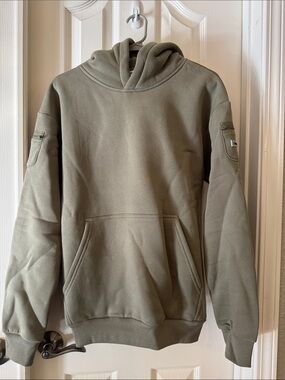 Comfrt Olive Green Utility Hoodie
